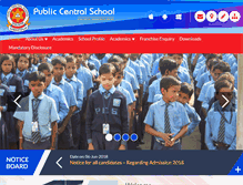 Tablet Screenshot of pcskhalispur.com